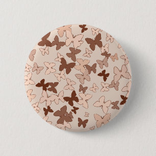 Feminine Butterflies Button