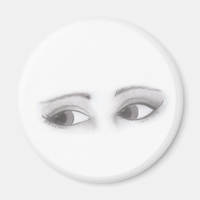 Feminine Eyes Magnet (Front)