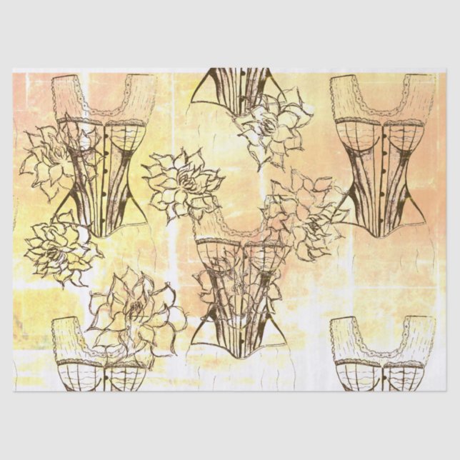 Feminine Floral Tissue Paper (Front)