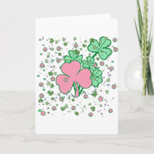 Feminine for St Patricks Day Card