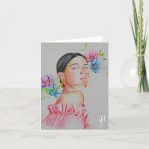 Feminine Genius Greeting Card #3