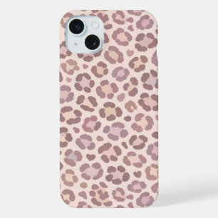 Feminine Leopard Pattern iPhone 15 Plus Case
