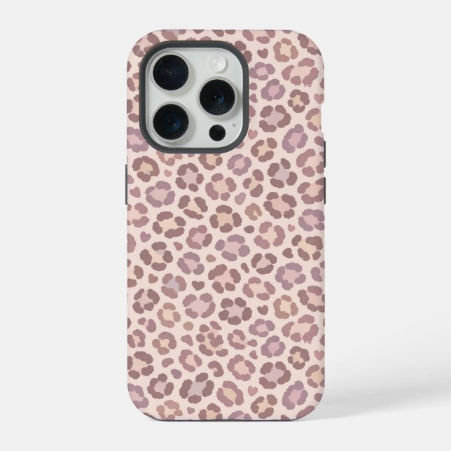 Feminine Leopard Pattern iPhone Case (Back)