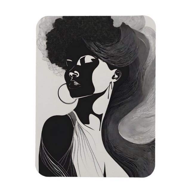 Feminine Line Magnet (Vertical)