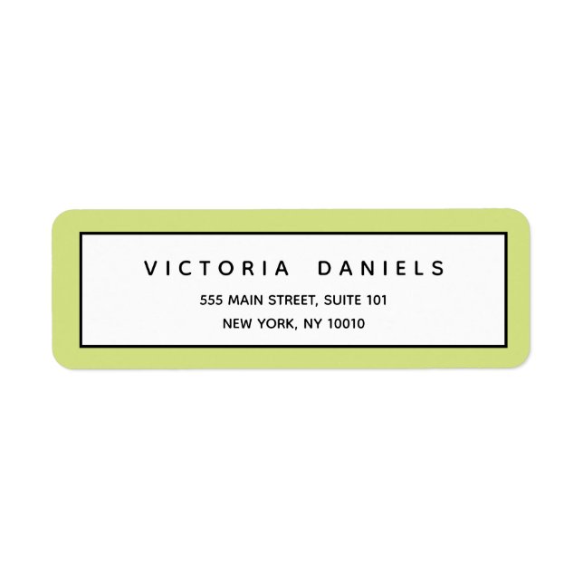 Feminine Logo | Green | Minimal professional (Front)