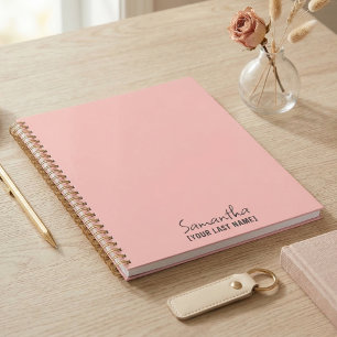 Feminine Minimalist   Rose Beige Planner