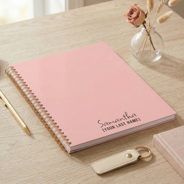 Feminine Minimalist | Rose Beige Planner (Feminine Minimalist Planner - Rose Beige)