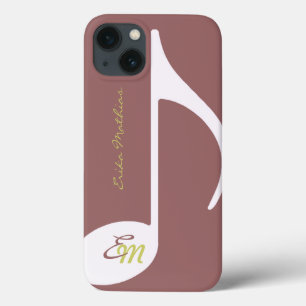 feminine musical note iPhone 13 case