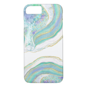 Feminine Pastel Agate Pattern Case-Mate iPhone Case