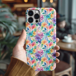 Feminine Pastel Botanical Aesthetic gift for her iPhone 16 Pro Case