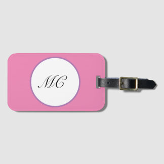 Feminine Personalized Luggage Tag