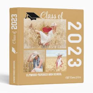 Feminine Photo High School Scrapbook Album Binder