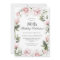 Feminine Pink Roses 80th Birthday Party