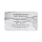 Feminine Silver Grey Glitter Marble Agate Monogram