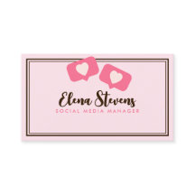 Feminine Social Pink Script Text QR code