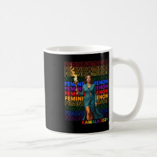 Femininomenon Funny Kamala Harris Coffee Mug