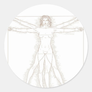 Feminism Classic Round Sticker