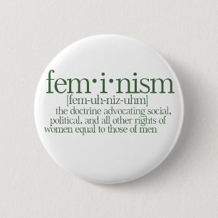 Feminism Defined 2 Inch Round Button