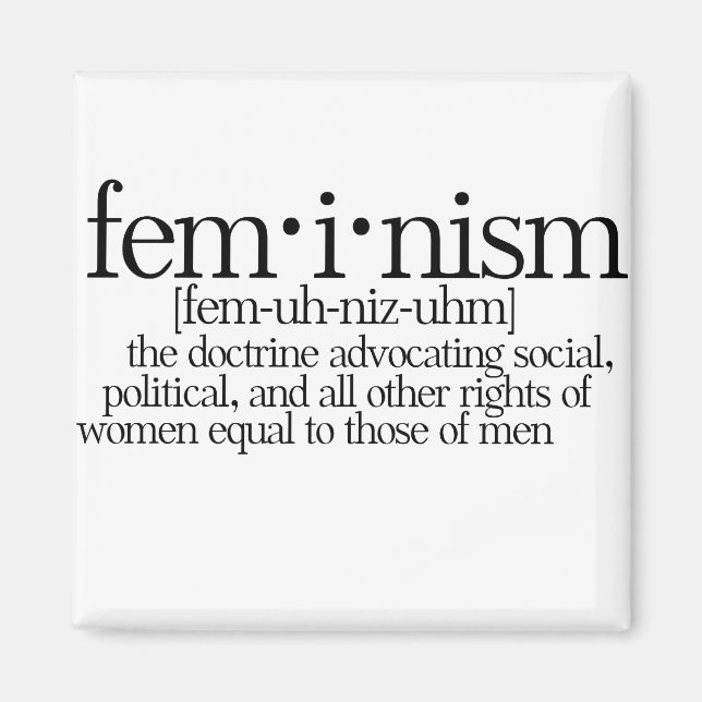 Feminism Defined Magnet (Front)