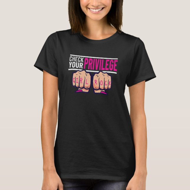 Feminism Female Empowerment Pro Choice Pro Abortio T-Shirt (Front)