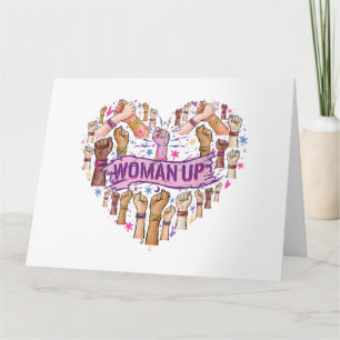 Feminism Feminist Strong Women empowerment Feminis Card