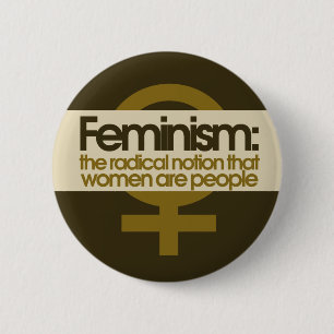 Feminism for Women 2 Inch Round Button