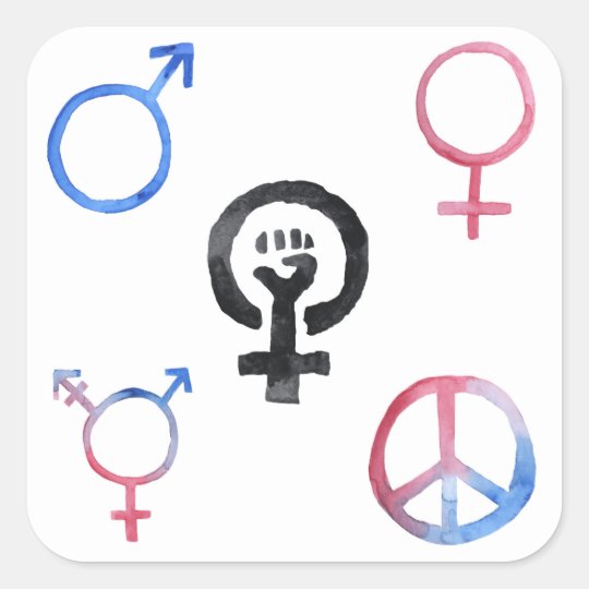 Feminism Icons Stickers