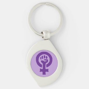 Feminism Symbol Keychain