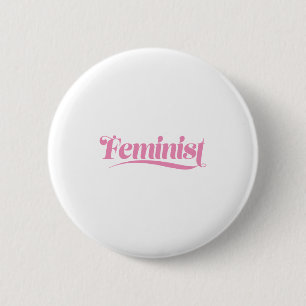 feminist 2 inch round button