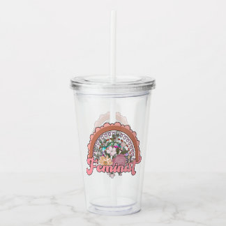 Feminist Acrylic Tumbler