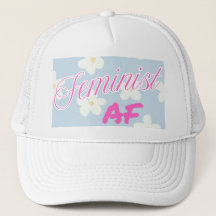 Feminist AF baseball hat