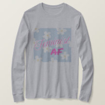 Feminist AF - long-sleeved t-shirt