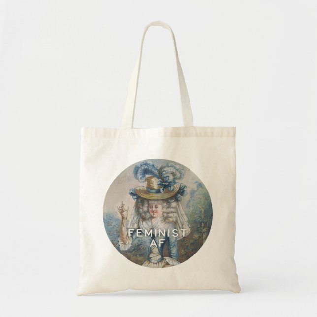 Feminist AF Tote Bag (Front)