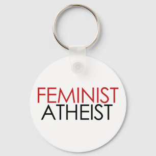 Feminist Atheist Keychain