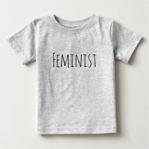 Feminist Baby Kids Toddler Unisex Youth Simple T-Shirt