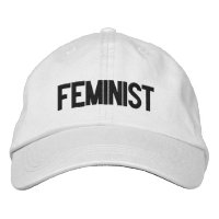 Feminist black white modern bold