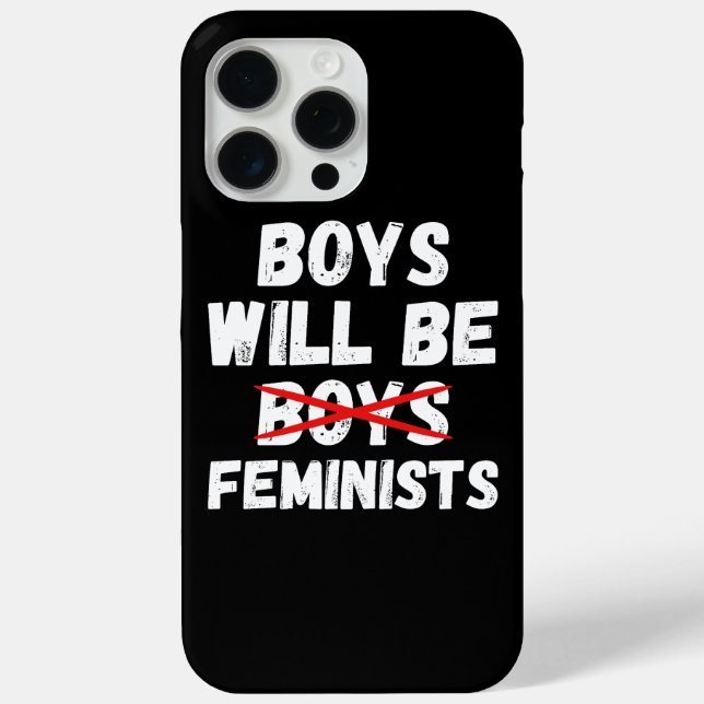 Feminist Boy - Boys Will Be Feminists II Case-Mate iPhone Case (Back)