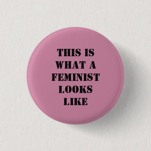 Feminist Button