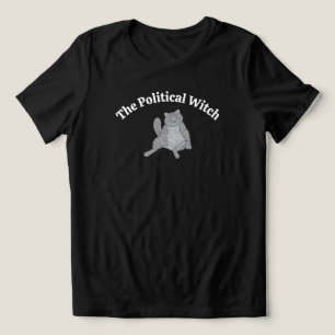 Feminist Cat Lover Funny Anti-Trump Mom Law Friend Tri-Blend Shirt