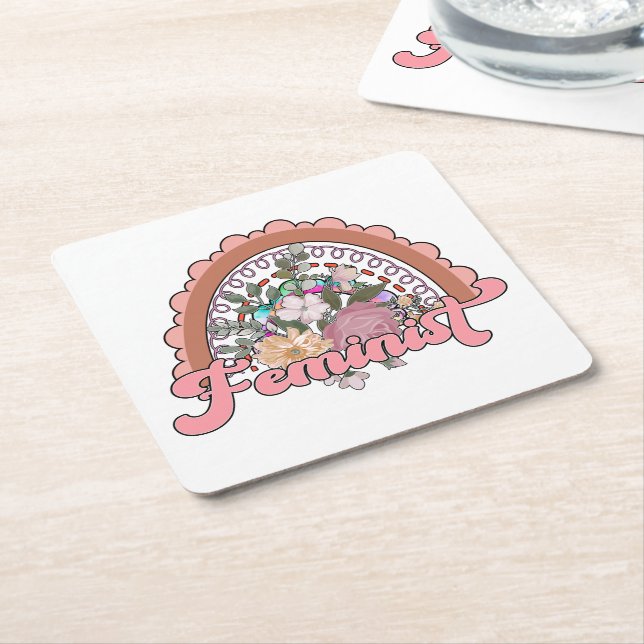 Feminist Coasters (Angled)