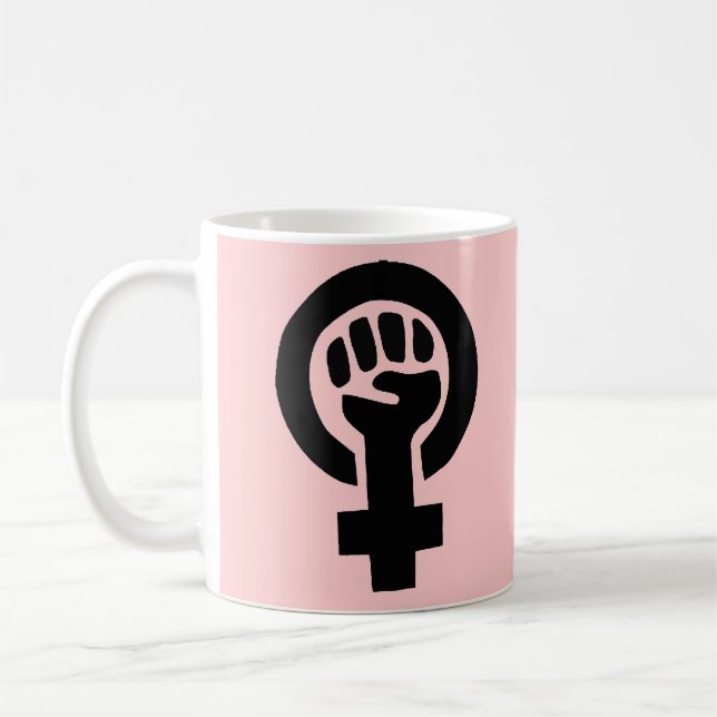 Feminist Coffee Mug (Left)