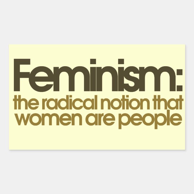 Feminist Definition Sticker (Front)