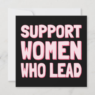 Feminist Elections - Support Women Who Lead III