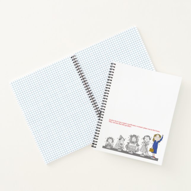 Feminist Evolution notebook (Inside)