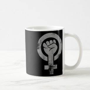 Feminist Fist Female Symbol Resist Fist Feminism Coffee Mug