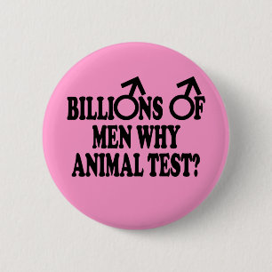 Feminist funny badges 2 inch round button