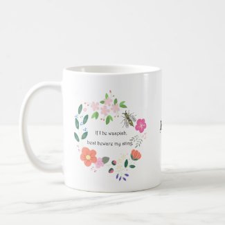 Feminist Girl Power Inspirational Quote Custom Coffee Mug