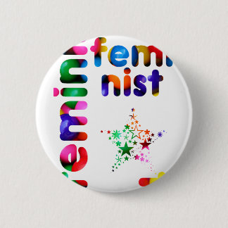 Feminist Jellybean 2 Inch Round Button