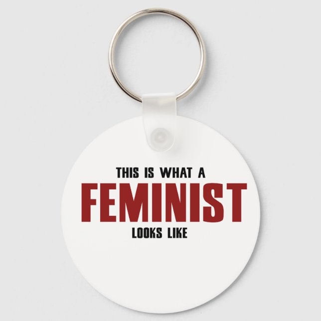 Feminist Keychain (Front)