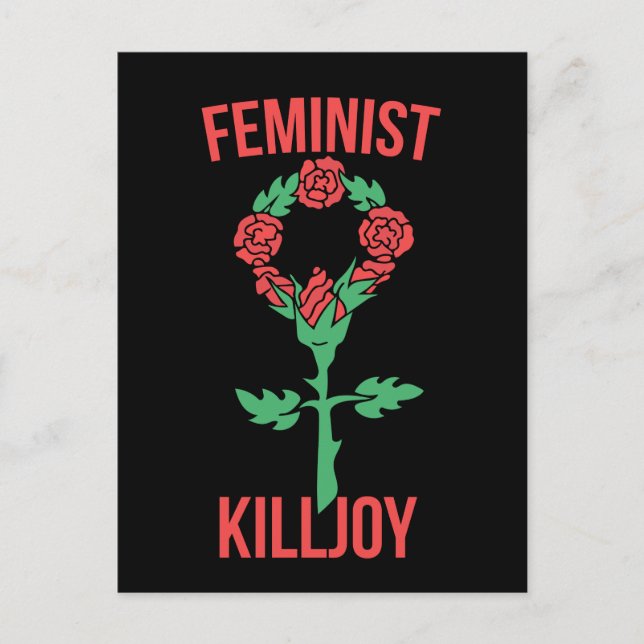 Feminist Killjoy Postcard (Front)